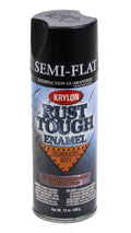 Dupli-Color RTA9203 Rust Tough Enamel Spray Paint in Satin Black, 12 oz Aerosol