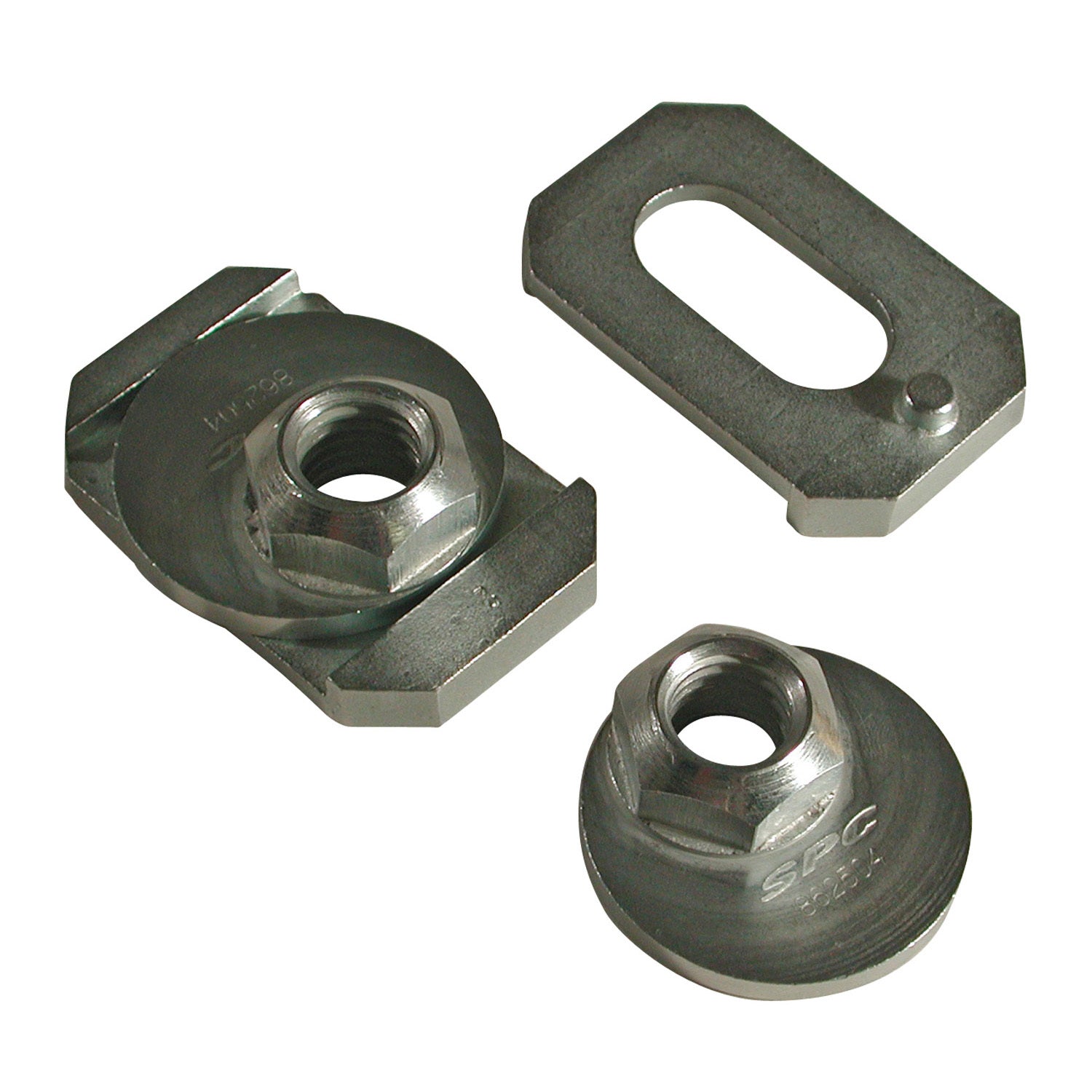 SPC Performance 86250 Front Camber Bracket for Ford F-150 and Raptor, Steel, Zinc Oxide Finish