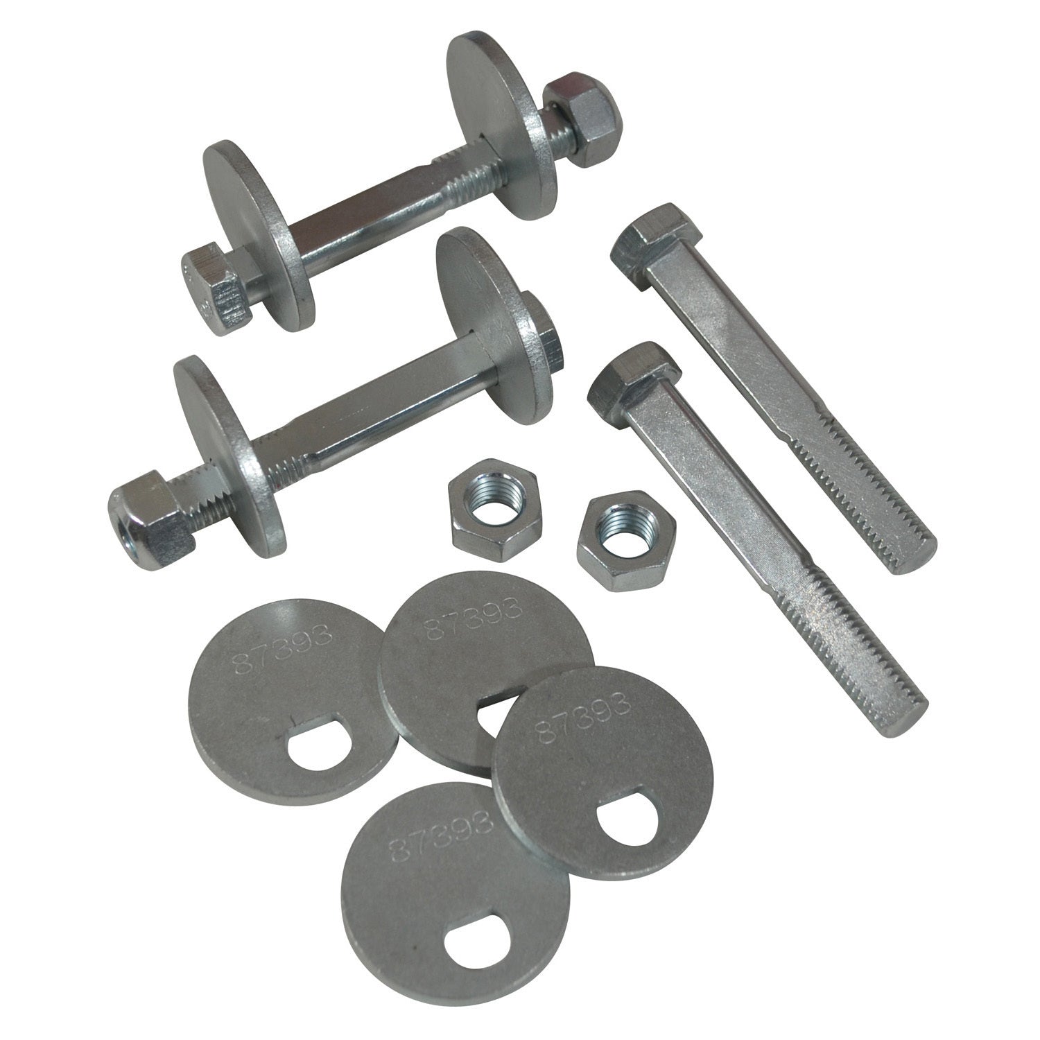 SPC Performance GM Fullsize SUV and Truck Camber Bolt Kit 14mm x 2 Thread Steel Zinc Oxide Set of 4