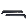SPC Performance 91100 Fastrax Toe Adapter Kit Steel Black Finish