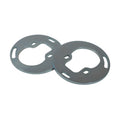 SPC Performance Coil Over Spacer Plates for GM F-Body and G-Body, 1/2 Inch Aluminum, Natural Finish