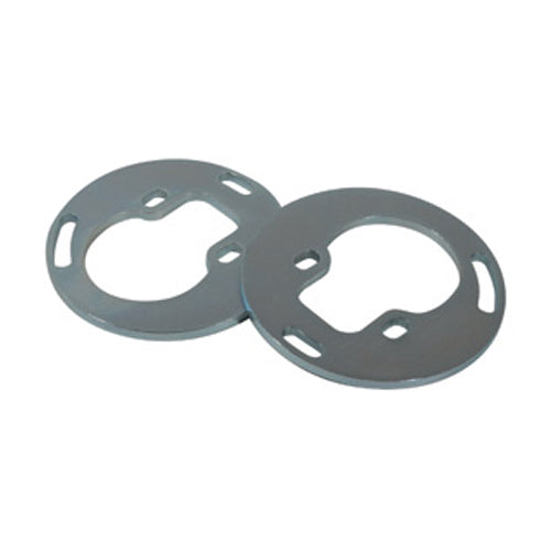 SPC Performance Coil Over Spacer Plates for GM F-Body and G-Body, 1/2 Inch Aluminum, Natural Finish