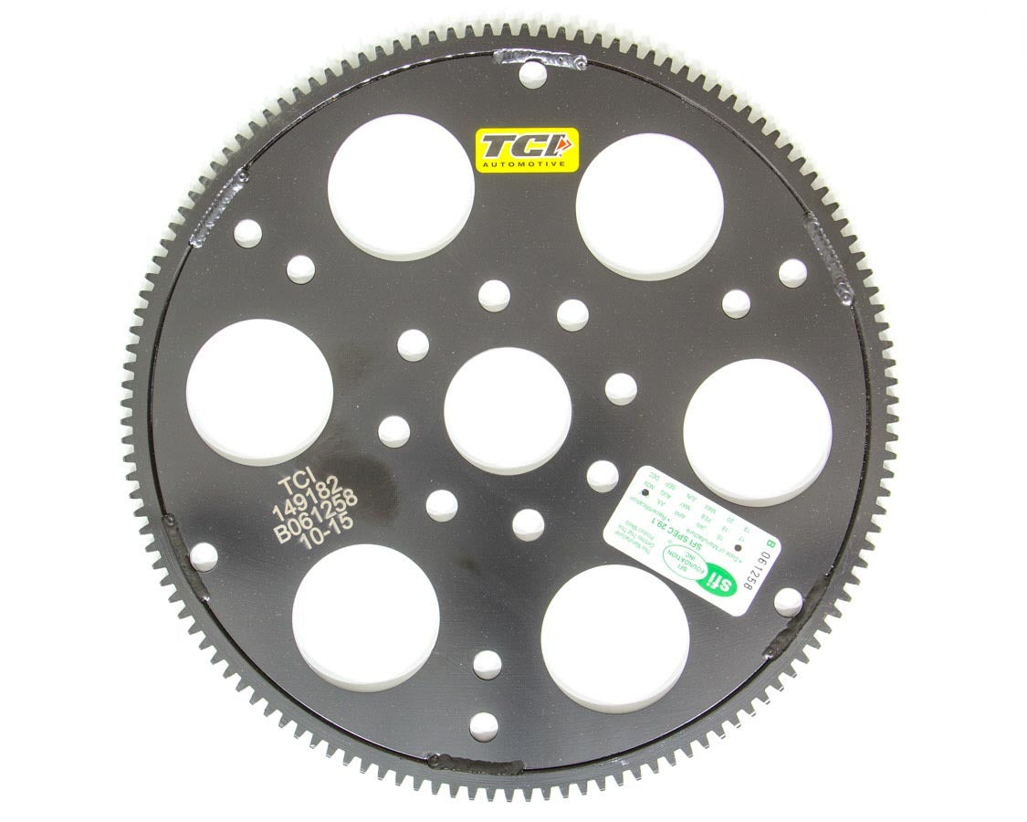 TCI 149182 Mopar 8 Bolt Steel Flexplate for TH350, TH400, Powerglide with Internal Balance