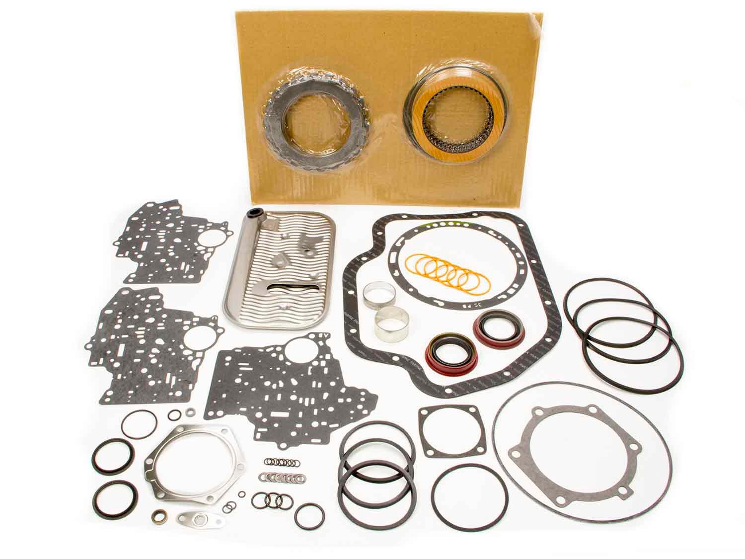 TCI Transmission Rebuild Kit for TH400 Automatic Transmissions with Clutches, Steels, Bands, Filter, Gaskets, Seals