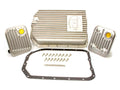 TCI 278000 Deep Sump Aluminum Transmission Pan for GM 4L80E / 4L85E with 2 Quart Capacity