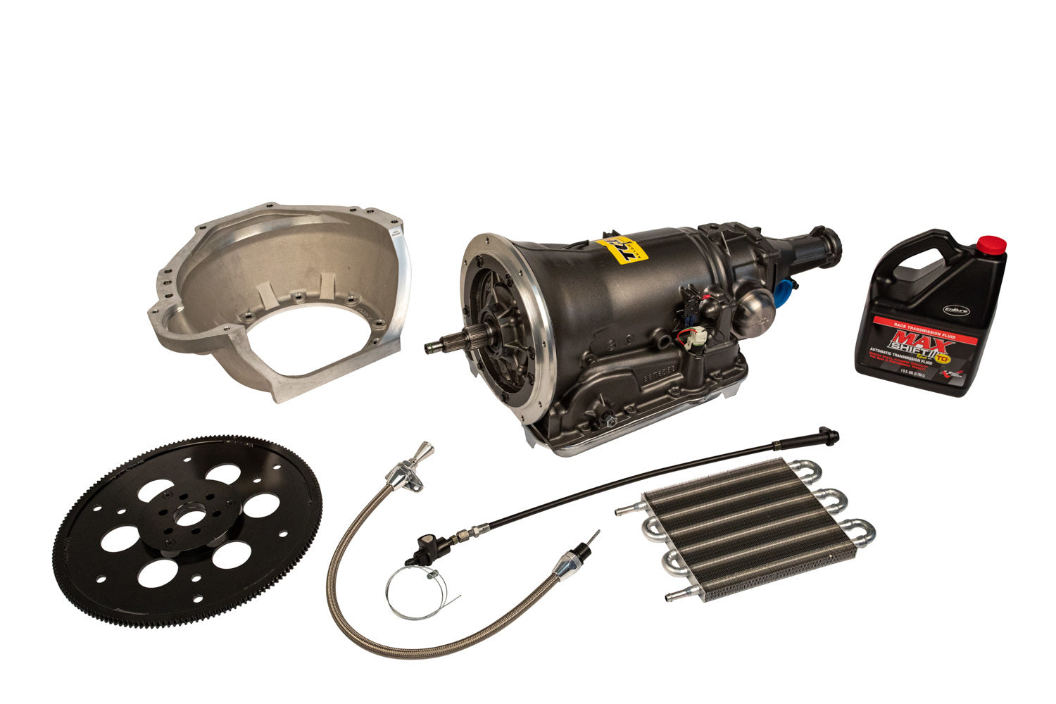 TCI 371800P1 700R4 Automatic Transmission for Small Block Ford with Bellhousing and Cooler