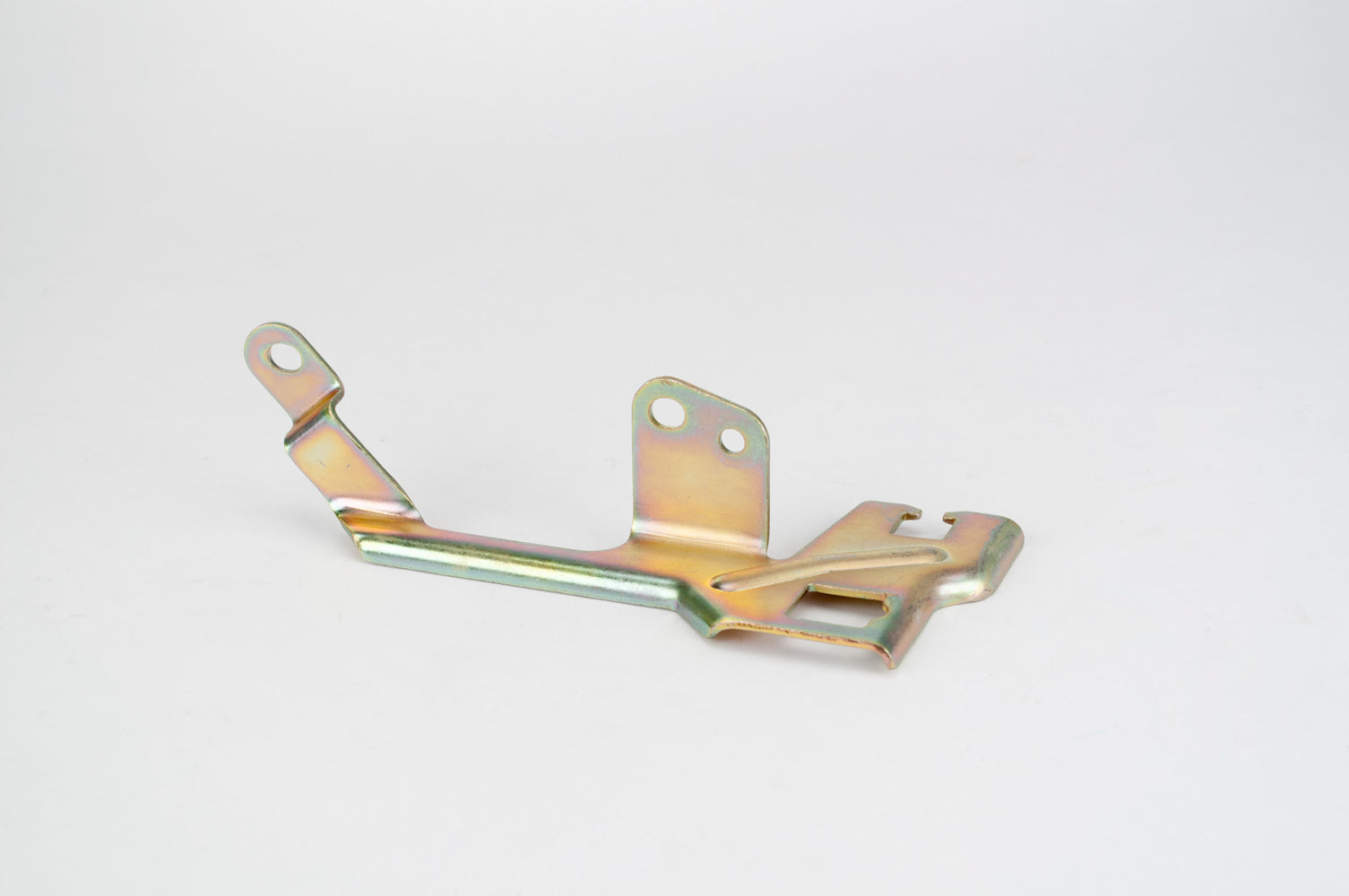 TCI 376700 Kickdown Cable Bracket for Edelbrock and Quadrajet Carburetors, Steel, Cadmium Finish