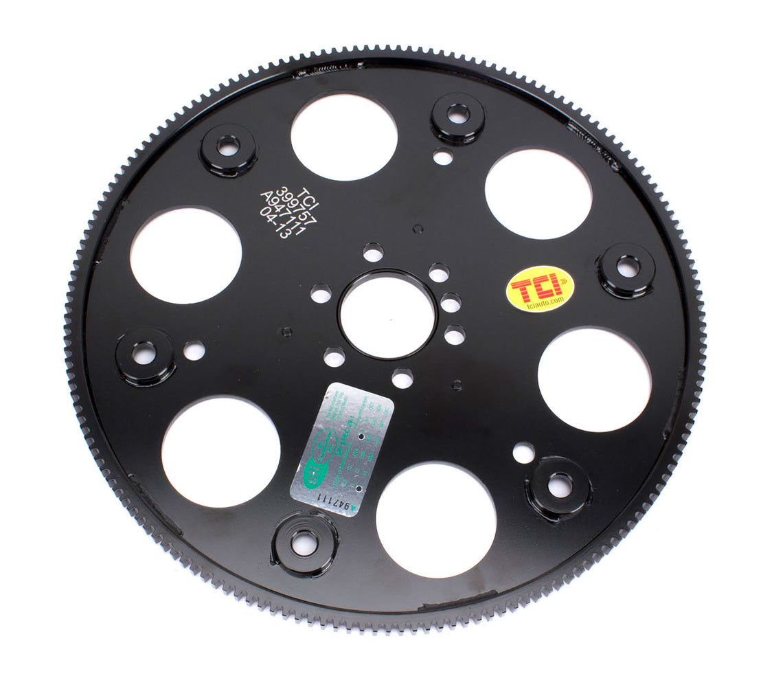 TCI 399757 168 Tooth Flexplate for GM LS-Series with 6L80E Transmission, Steel, Internal Balance, SFI 29.1