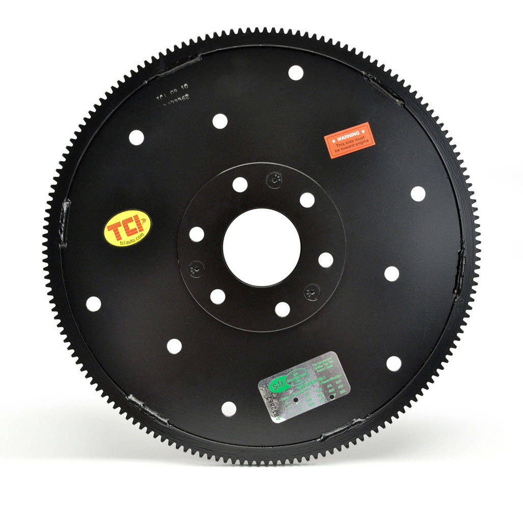TCI 529632 Steel Flexplate for GM and Ford Applications, 164 Tooth, SFI 29.1 Certified, Dual Pattern for TH350, TH400, Powerglide, and Ford Cleveland Modified