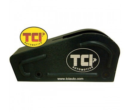 TCI 618002 Aluminum Black Powder Coat Shifter Cover for Outlaw and Thunder Stick Series