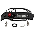 TCI Outlaw Grips with Button for Outlaw Shifter, Aluminum, Black Anodized
