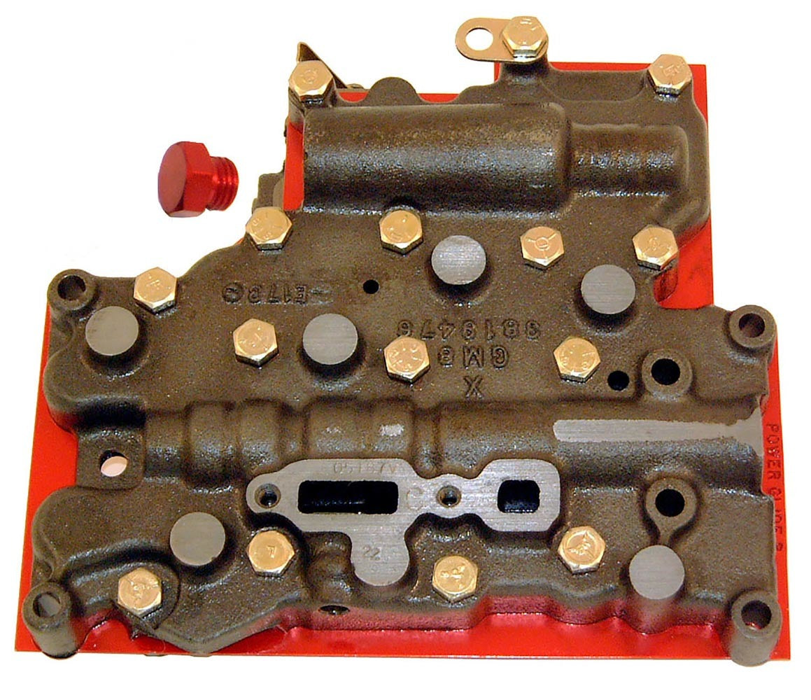 TCI P/G Manual Valve Body for Powerglide Transmissions, Forward Pattern, All Aluminum Case