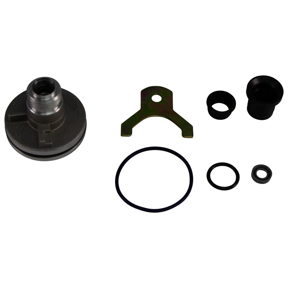 TCI Speedometer Gear Housing for GM 700R4, TH350, and TH250 Transmissions, 2.10 Inch Diameter, 34-39 Tooth Gears, Black Finish