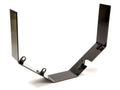 TCI Flexplate Shield Part Number 940002 for GM V8 Engines, Black Powder Coat Steel