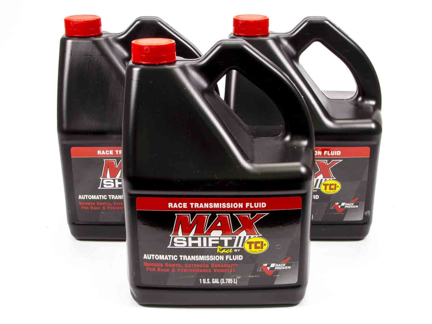 TCI Max Shift ATF Transmission Fluid, 1 Gallon Jug, Set of 3