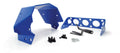 TCI Glide Transmission Shield for Powerglide Automatic Transmissions, Aluminum with Blue Powder Coat