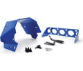 TCI C-4 Blue Transmission Shield Aluminum with Blue Powder Coat for Automatic Transmissions