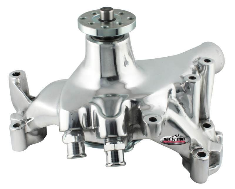 TUFF-STUFF BBC Water Pump Long Smoothie Chrome Part Number 1459NA for Big Block Chevy