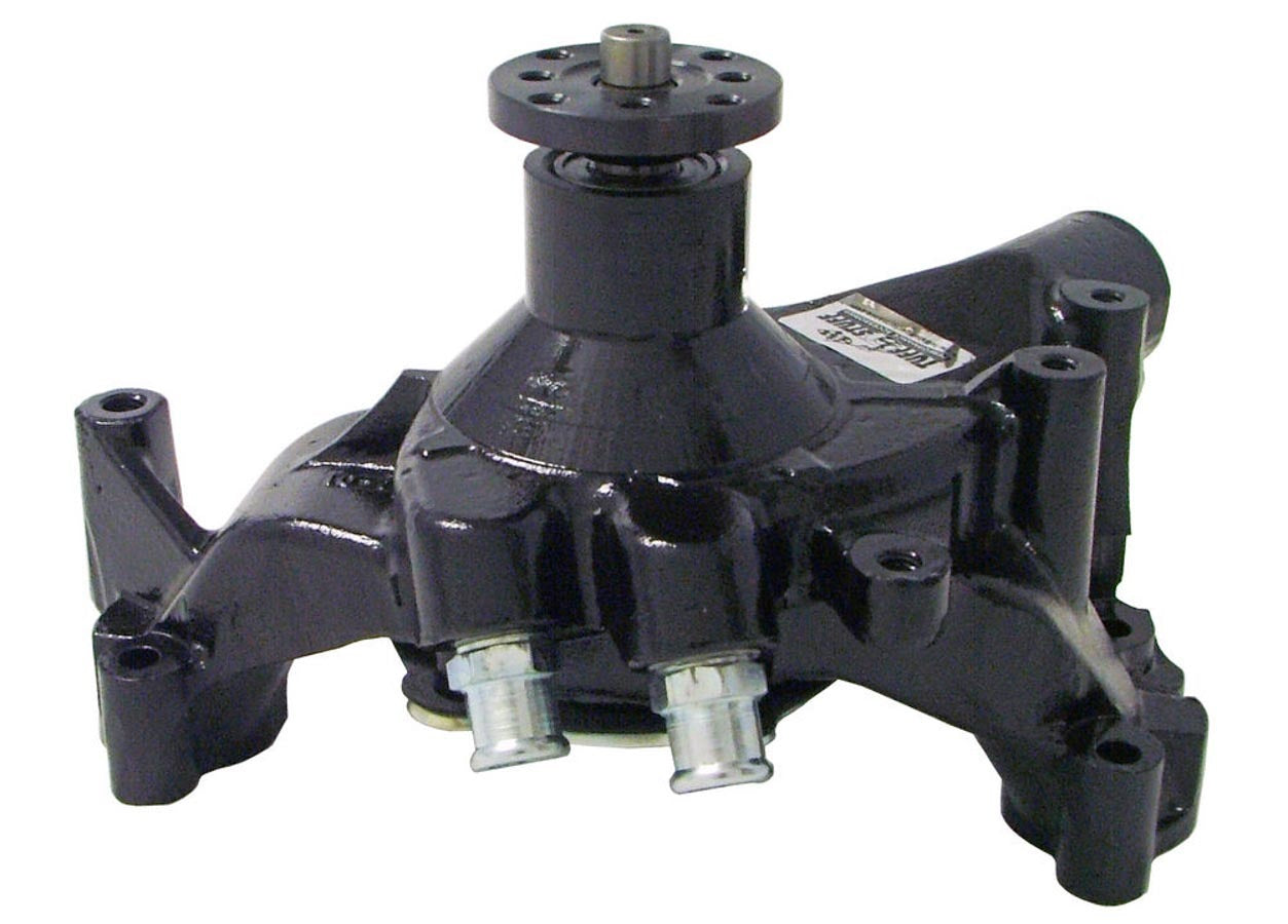 TUFF-STUFF BBC Water Pump Long Black 1461NC Mechanical High Volume Iron for Big Block Chevy