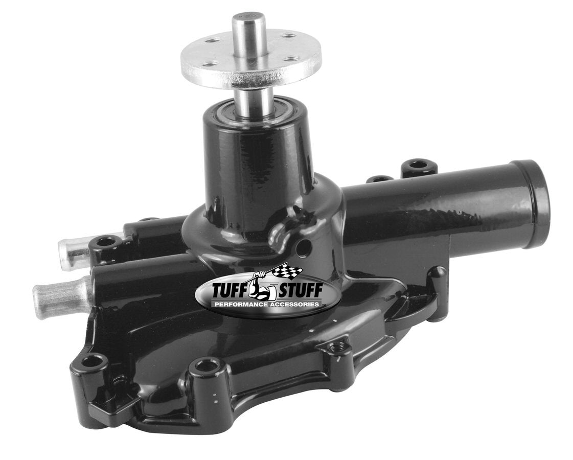TUFF-STUFF 1594NF Ford Water Pump for 5.0L Engines, 1968-1993, Aluminum, Black Powder Coat