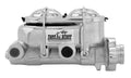 TUFF-STUFF 2071NA Master Cylinder with 1-1/8 Inch Bore, Chrome Finish, Integral Reservoir, Iron Construction, 3-1/4 Inch Flange Mount