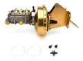 TUFF-STUFF 2131NBJ-2 9 Inch Single Diaphragm Slim Line Master Cylinder and Booster Kit for Jeep CJ Series