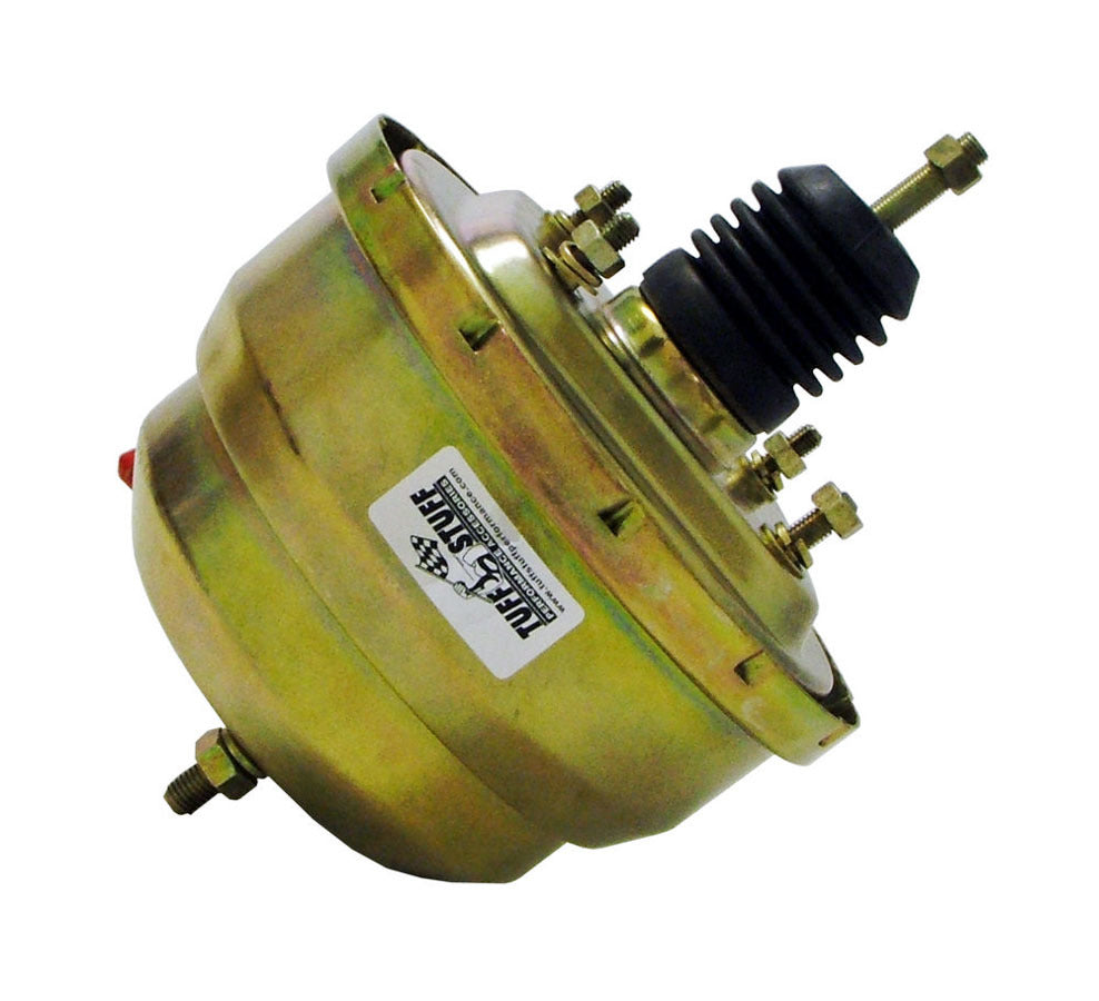 TUFF-STUFF 2223NB 8-Inch Dual Diaphragm Power Brake Booster, Steel, Cadmium Finish