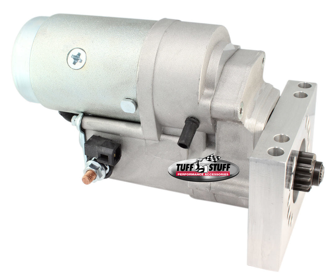 TUFF-STUFF 3193NB SBC/BBC Starter for 153/168 Tooth Flywheel with 6-Position Mounting Block
