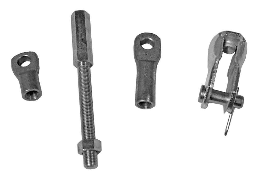 TUFF-STUFF Master Cylinder Pushrod 4750 Universal Brake Booster Rod & Clevis Kit