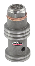 Tuff Stuff 5554 Power Steering Flow Control Valve, 1200 PSI, Steel, Natural Finish