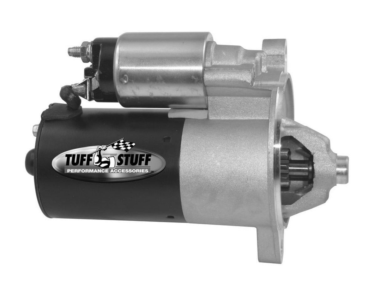 TUFF-STUFF 6132B Ford 2-Bolt Gear Reduction Starter with Black Powder Coat Finish