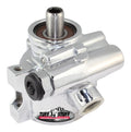 TUFF-STUFF Power Steering Pump Type II GM, 3 GPM, 1200 PSI, Aluminum with Chrome Finish