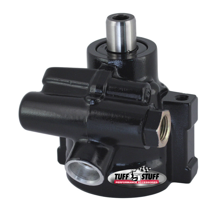 TUFF-STUFF GM LS1 Power Steering Pump Part Number 6175ALB-6 Aluminum Black Finish