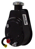 TUFF-STUFF 6188B Saginaw Universal Power Steering Pump - 3 GPM Flow Rate, 1200 PSI Pressure, Steel Construction, Black Powder Coat Finish