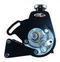 TUFF-STUFF Power Steering Pump Bracket for Big Block Chevy, Driver Side, Saginaw Pump, Long Water Pump, Steel with Black Powder Coat, Part Number 6507B