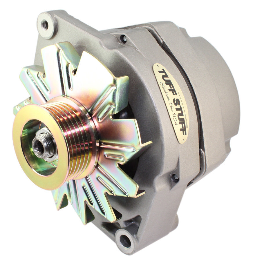 TUFF-STUFF GM Alternator 7127D6G12 100 Amp 12V 1-Wire Internal Regulator Aluminum Case