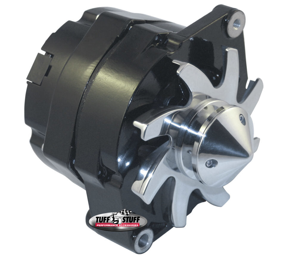 TUFF-STUFF 7140FBULL12 GM Alternator Silver Bullet 140 Amp 12V 1-Wire Black