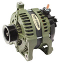 TUFF-STUFF 7515G Jeep Wrangler Alternator 250 Amp 12V Aluminum Case Army Green