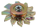 Tuff Stuff Alternator Pulley and Fan Kit for 1-Groove V-Belt Systems, 2.625 Inch Diameter, Steel with Cadmium Finish