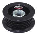 TUFF-STUFF Alternator Pulley 7610BB Stealth Black 5-Rib Serpentine Drive, 2.31 Inch Diameter