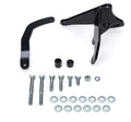 TUFF-STUFF 7667B Alternator Bracket for Small Block Chevy with Short Water Pump, Black Powder Coat