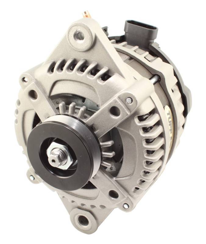 TUFF-STUFF 8319FC1GOE 225 Max Amp Alternator with OEM Wire and Single V-Belt Pulley