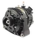 TUFF-STUFF LS225 Max Amp Alternator 225 Amp 12 Volt 6-Rib Serpentine Pulley Black Aluminum Case