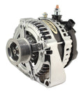 TUFF-STUFF LS225 Max Amp Alternator 225 Amp 12V 1-Wire 6-Groove Chrome Finish Aluminum Case