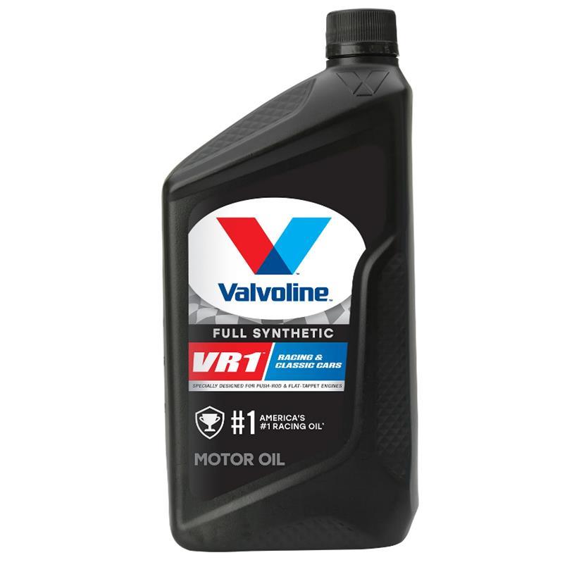 Valvoline VR1 679082 20W50 Full Synthetic Racing Motor Oil, 1 Quart