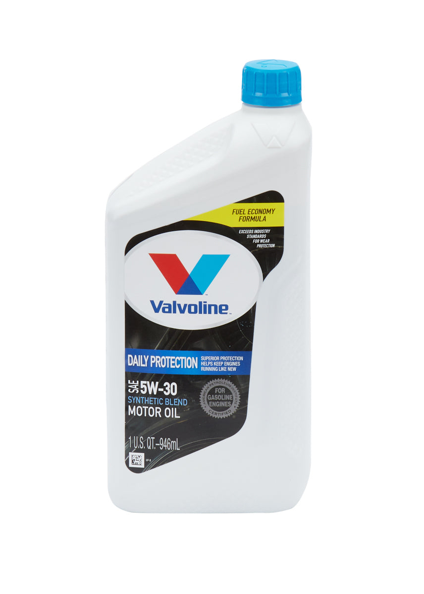 Valvoline HD 5W30 Synthetic Blend Motor Oil Quart - Daily Protection for Gasoline Engines