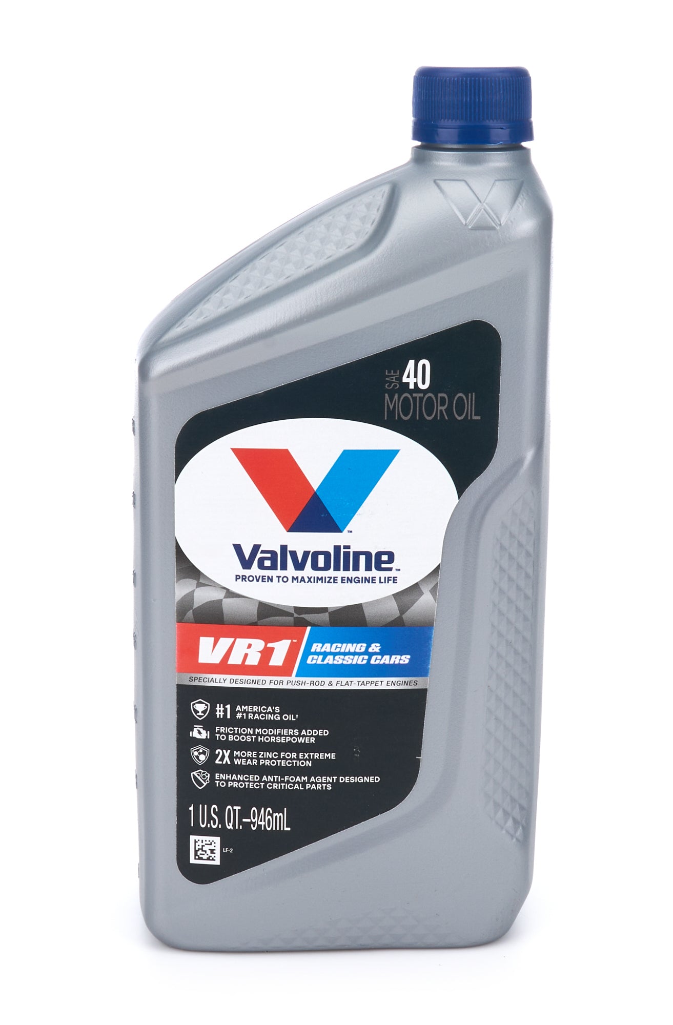 Valvoline VR1 Racing Oil 40W Conventional 1 Quart Bottle