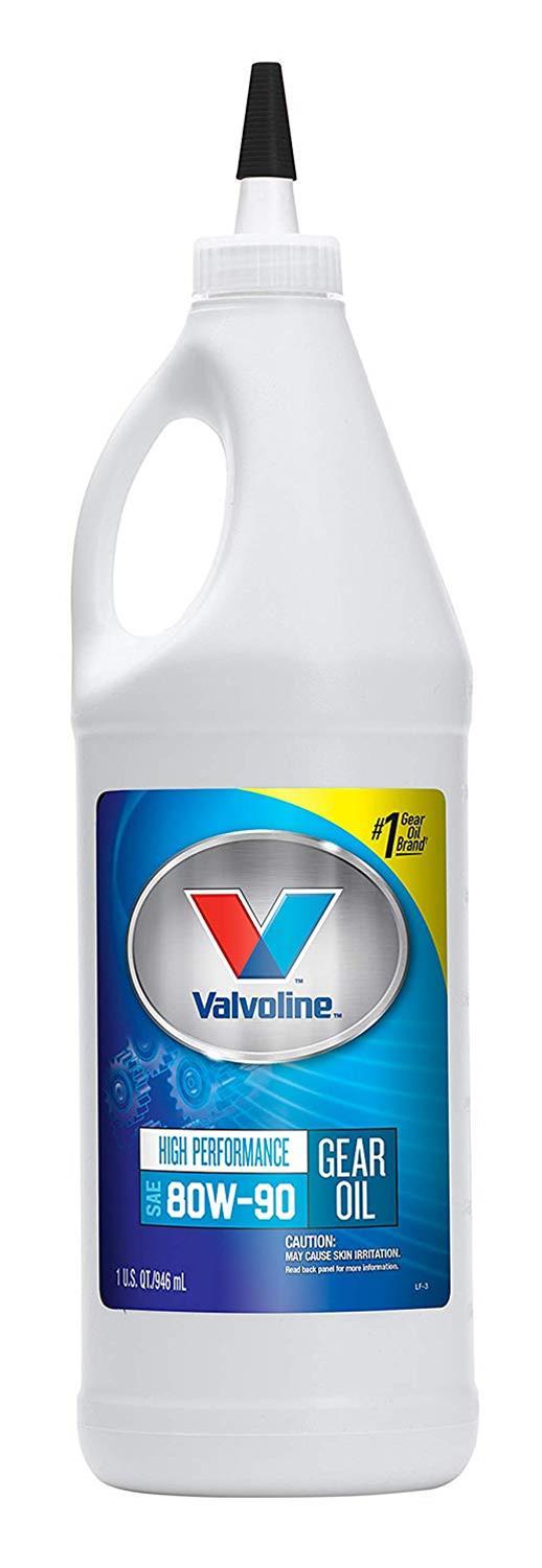 Valvoline VV831 Gear Lube 80W90 Conventional Gear Oil, 1 Quart Bottle