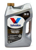 Valvoline 904566-C 5W30 Synthetic Motor Oil, Restore & Protect, 5 Quart Jug