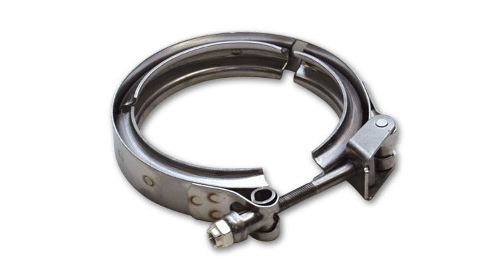 Vibrant Performance V-Band Clamp 1486C for 1.5 Inch OD Tubing, Stainless Steel, Natural Finish